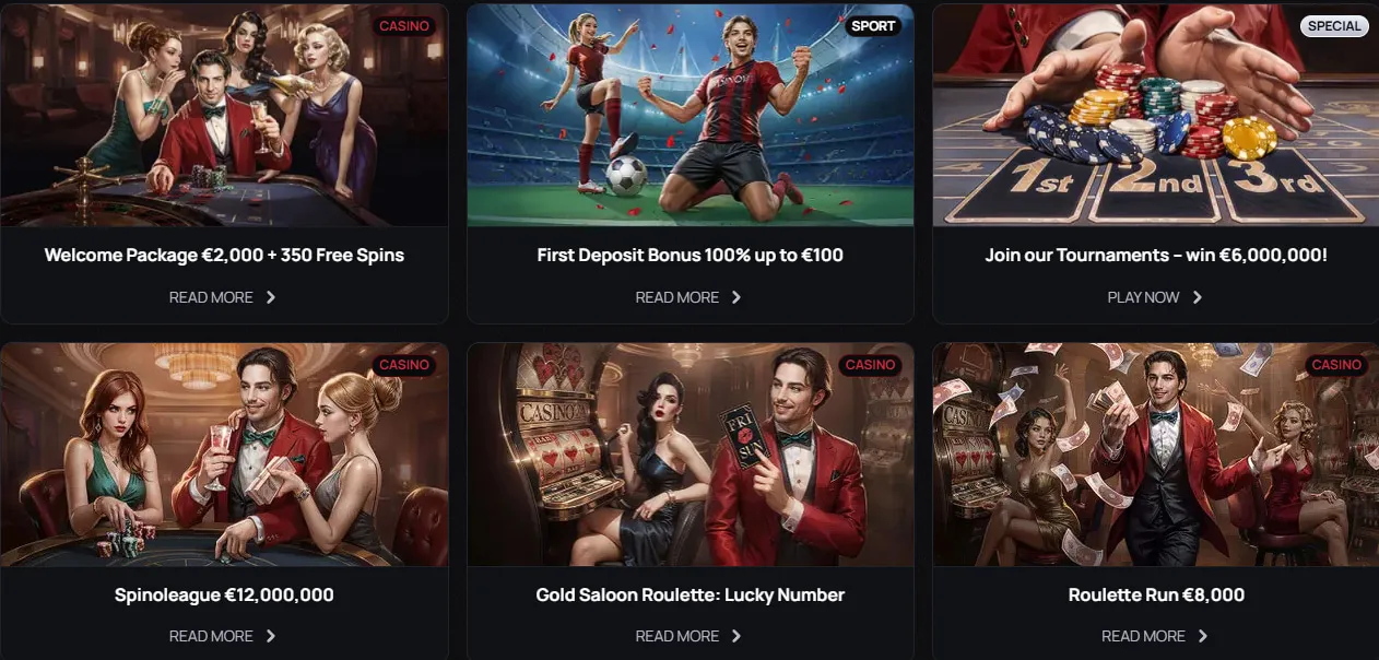 Casinova Casino &mdash; Grunddaten